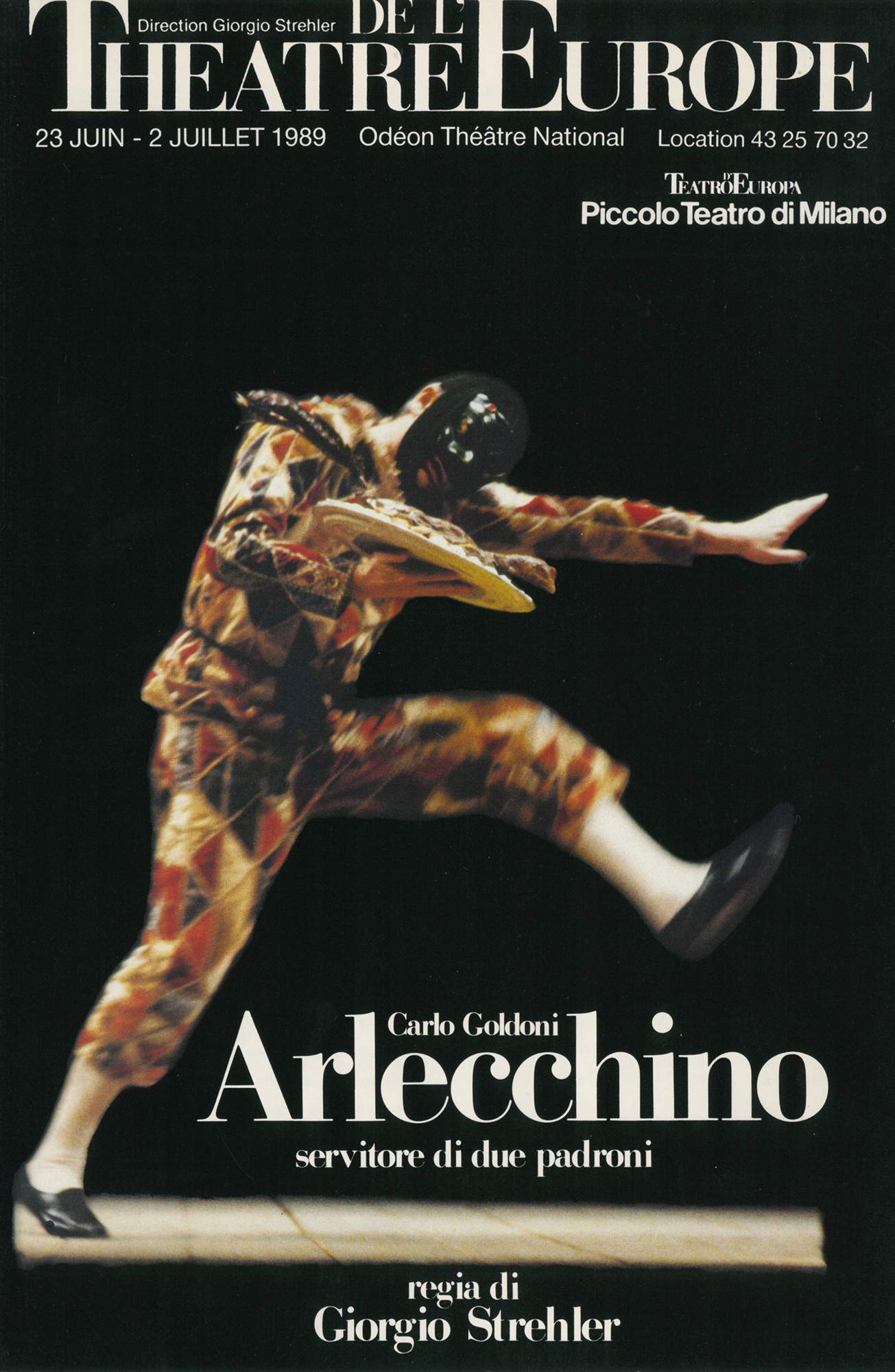 Parigi, 23 giugno 1989 - Archivio Piccolo Teatro di Milano