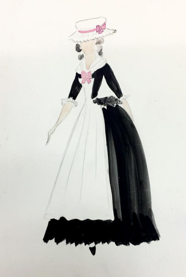 Figurino di Ebe Colciaghi - Archivio Piccolo Teatro di Milano