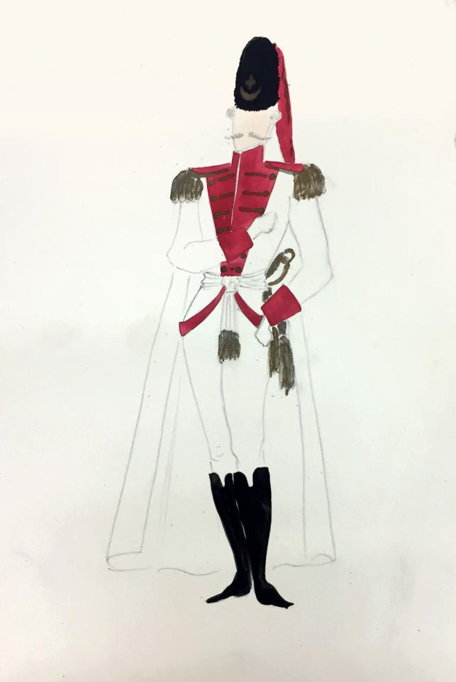 Figurino di Ebe Colciaghi - Archivio Piccolo Teatro di Milano