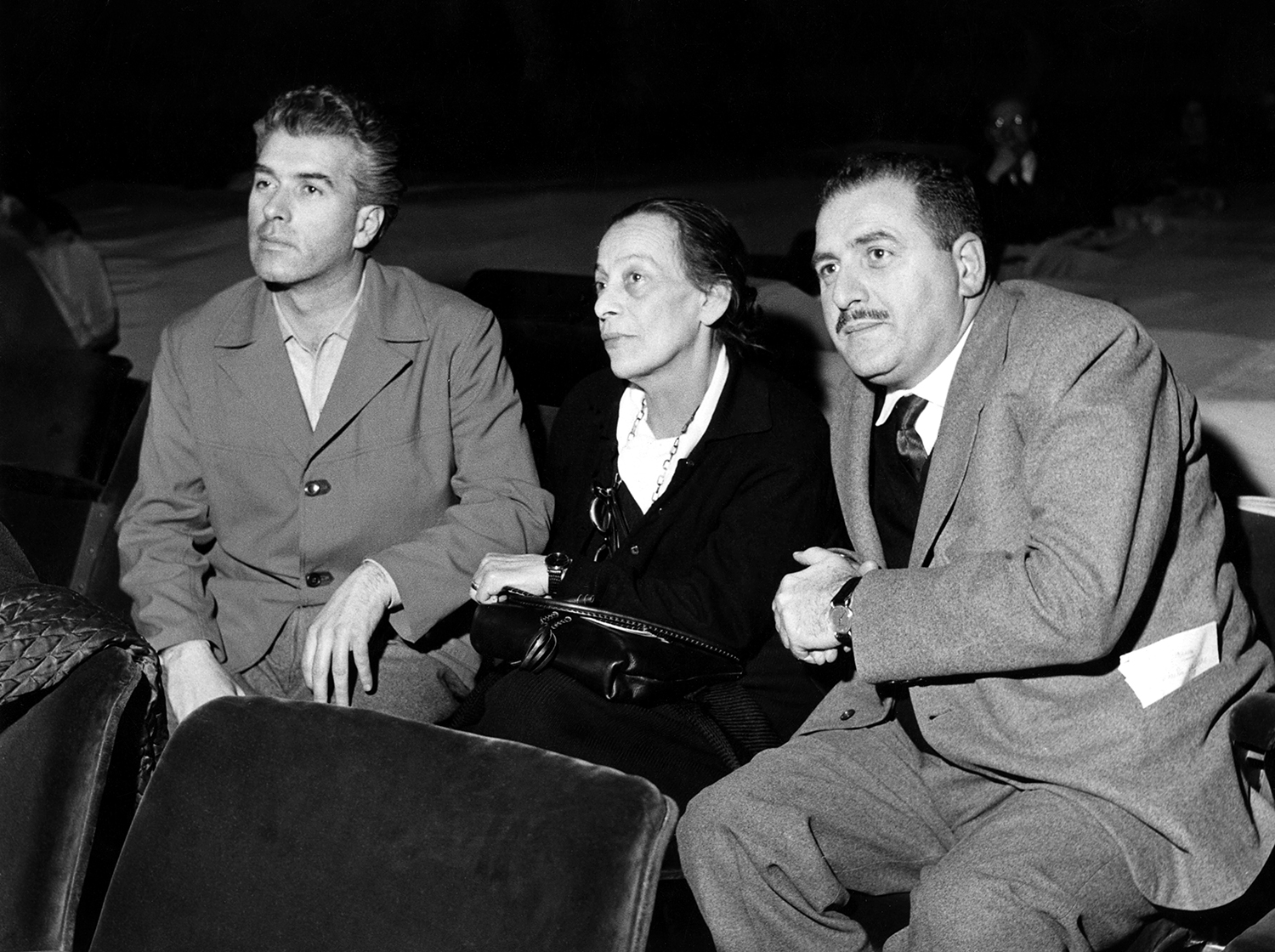 Seguendo le prove, tra Strehler e Grassi, Helene Weigel, la vedova di Brecht - Archivio Piccolo Teatro di Milano