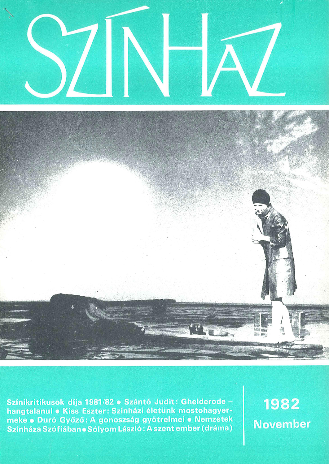 La rivista teatrale ungherese “Színhaz” omaggia la tournée a Budapest - Archivio Piccolo Teatro di Milano 