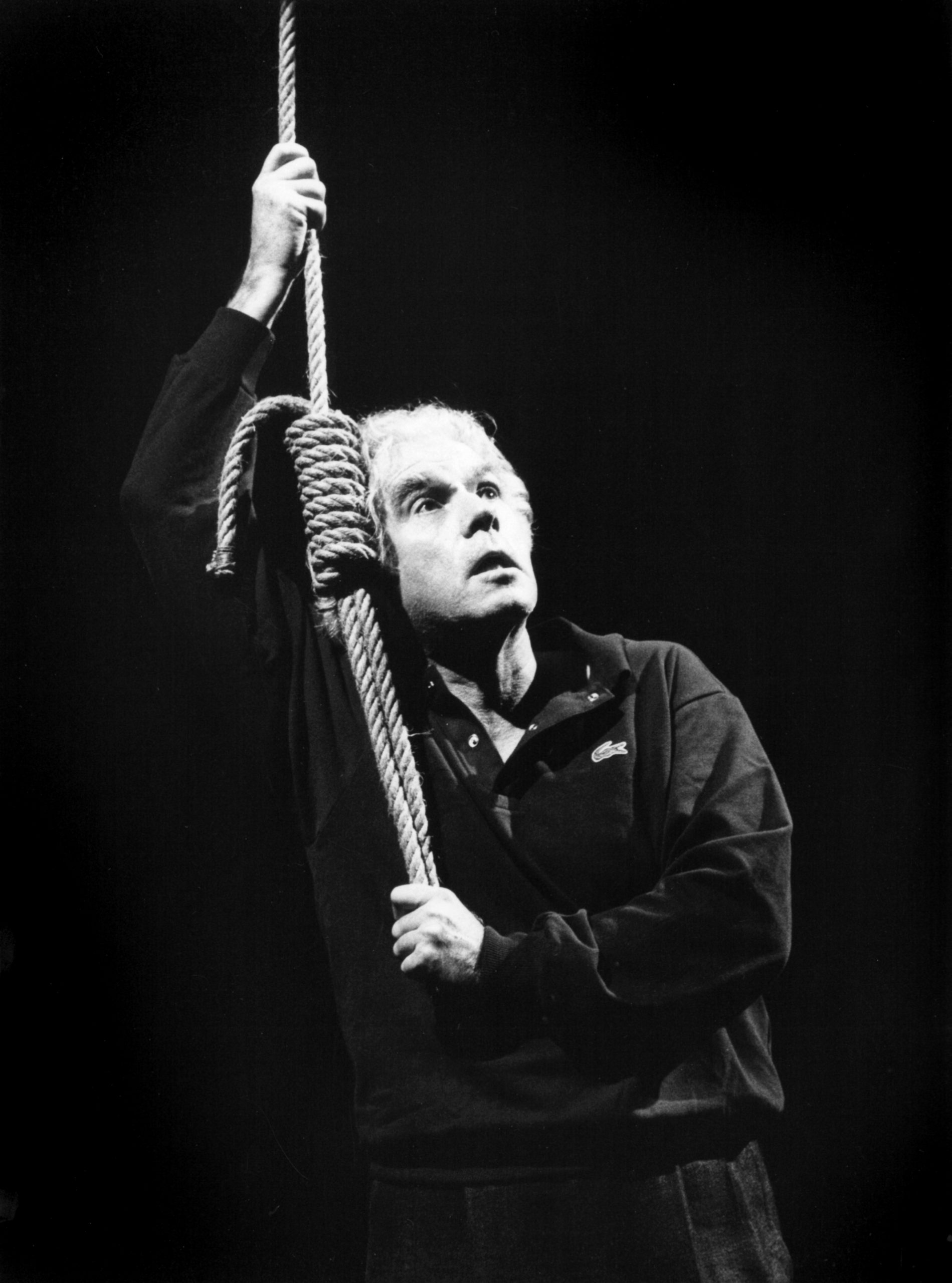 Strehler in un momento delle prove – Foto Ciminaghi/Archivio Piccolo Teatro di Milano