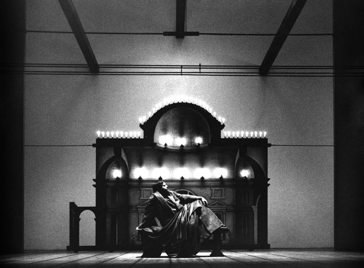 Tino Buazzelli – Foto Mario Mulas/Archivio Piccolo Teatro di Milano