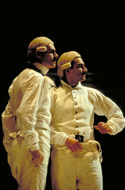 Nicolas Rivenq e Jonas Kaufmann – Foto Ciminaghi/Archivio Piccolo Teatro di Milano