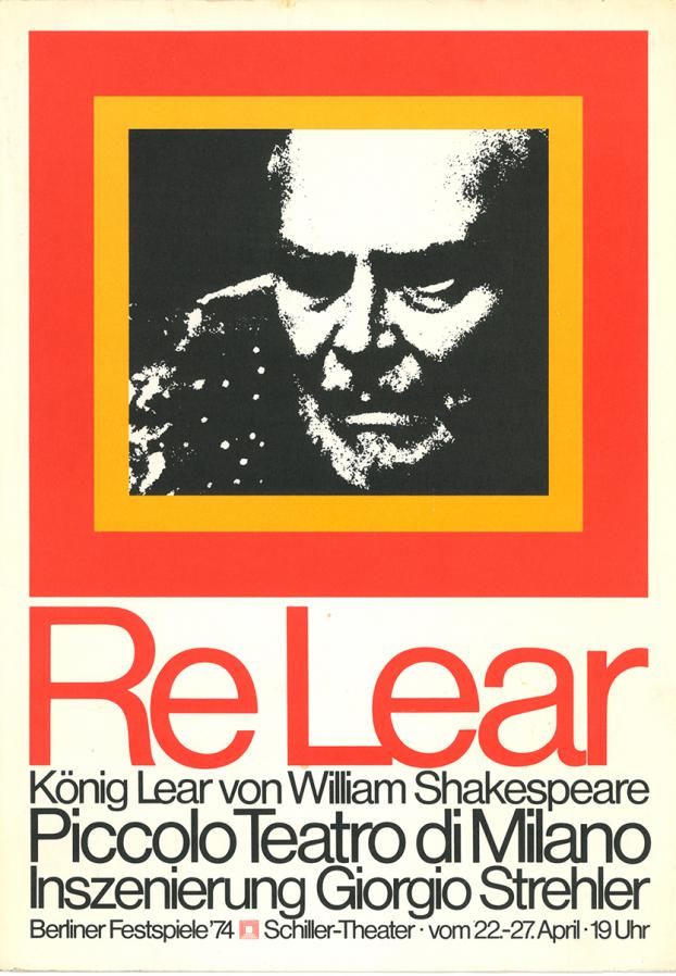 22 aprile 1974: debutto a Berlino - Archivio Piccolo Teatro di Milano