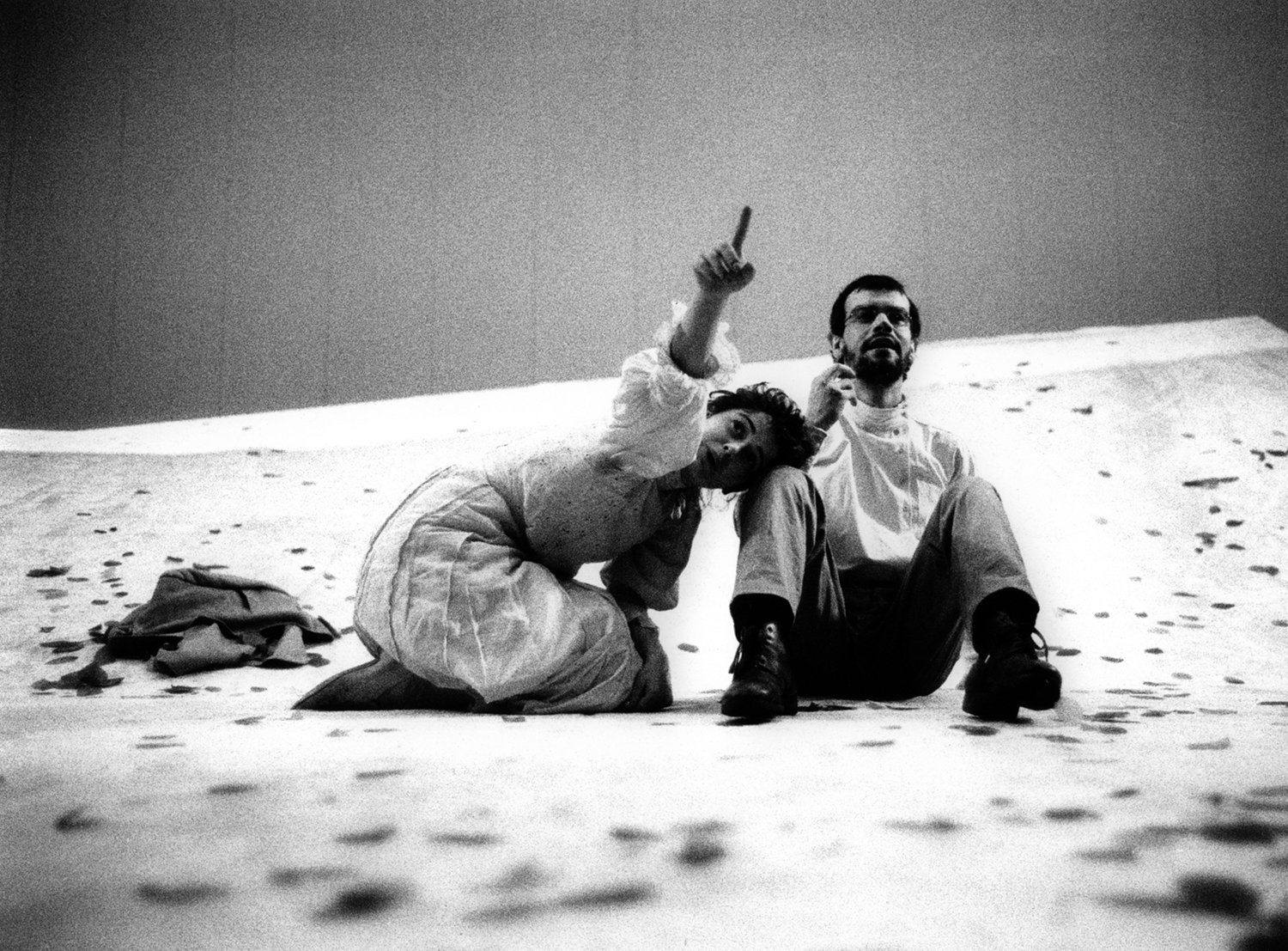 Monica Guerritore e Piero Sammataro - Foto Ciminaghi/Archivio Piccolo Teatro di Milano